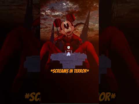 HE TRIED to FIGHT MICKEY 😭⚔️ #roblox #funny