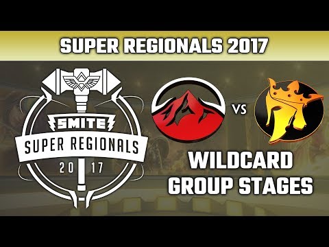 SMITE Super Regionals 2017 - Wildcard Group Stage: Elevate vs. Noble eSports