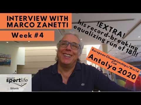 WEEK#4 MARCO ZANETTI INTERVIEW ON EUROPEAN CHAMPIONSHIPS AND WORLD CUP, ANTALYA 2020