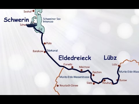 von Lübz mit Abstecher nach Schwerin mit dem Boot