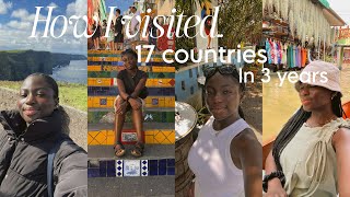 How I Visited 17 Countries in 3 Years with a Full-Time Job | 9 Travel Tips 🌍