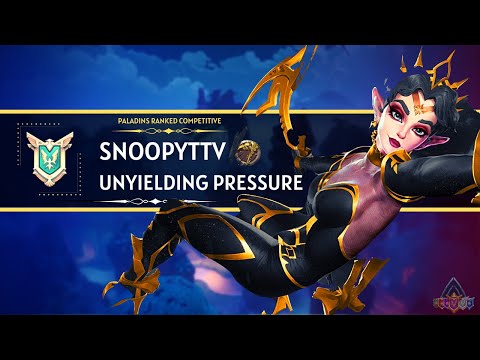 Snoopyttv (Master) Unyielding Pressure X9 SAVAGE 29 Kills Paladins Ranked Competitive