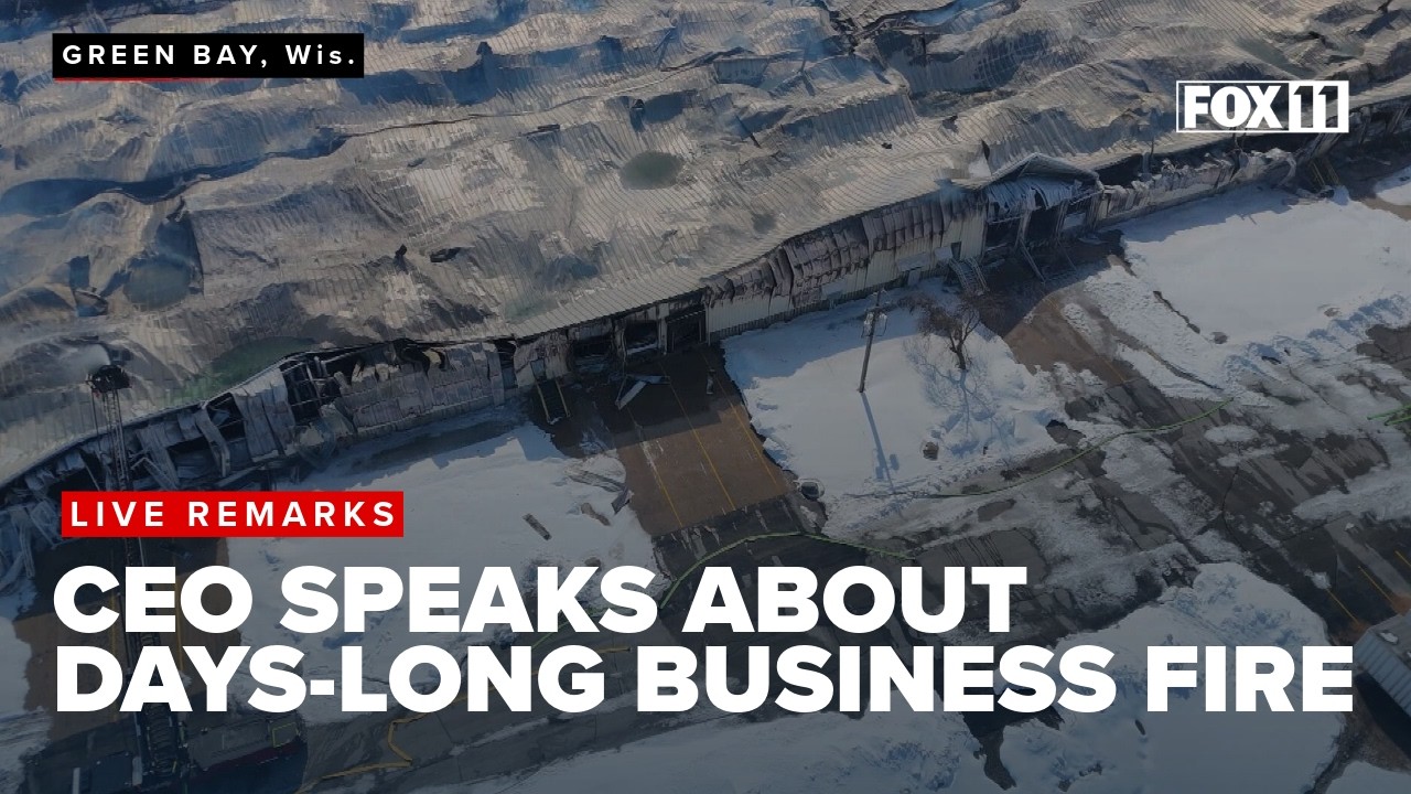 CEO of Green Bay business speaks for first time since devastating fire broke out in Blizzard Elsa