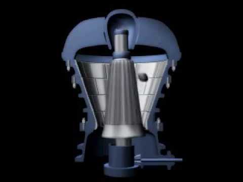 Gyratory Crusher Animation