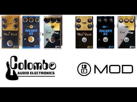 Colombo Pedals Plexi Breed Lead Trilogy and Rocker 83 Plugins