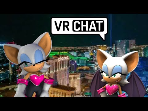Rouge Meets OG Rouge at the Club - VRChat