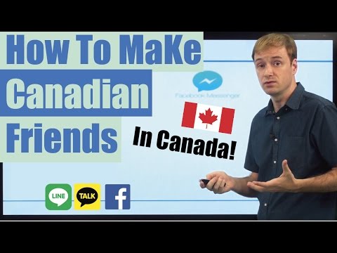 How to Study English: How to Make Canadian Friends in Canada
