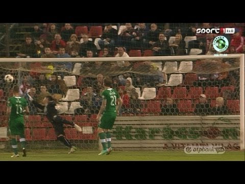 Lázár Pál gólja a DVSC-Teva - Győri ETO mérkőzésen