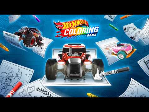 Hot Wheels Coloring Game video thumbnail