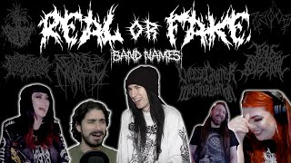 Are These Bands Real Or Fake? (Game Show)