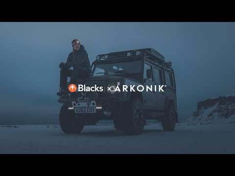 Blacks X Arkonik: An arctic adventure | Filmed in Iceland with our V8 Land Rover Defender