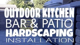 preview picture of video 'Outdoor Kitchen, Bar, & Patio Hardscaping Installation Hanover, PA Area RYAN'S LANDSCAPING'