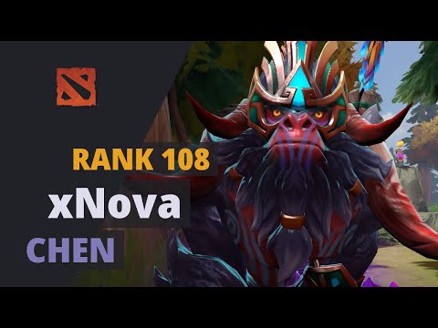xNova (Rank 108) plays Chen Dota 2 Full Game