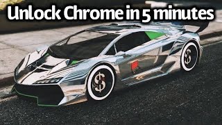 *UNLOCK* Chrome in 5 minutes with this GTA 5 online glitch