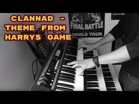 Clannad - Theme from Harry's Game (1982) cover Piano Keyboard