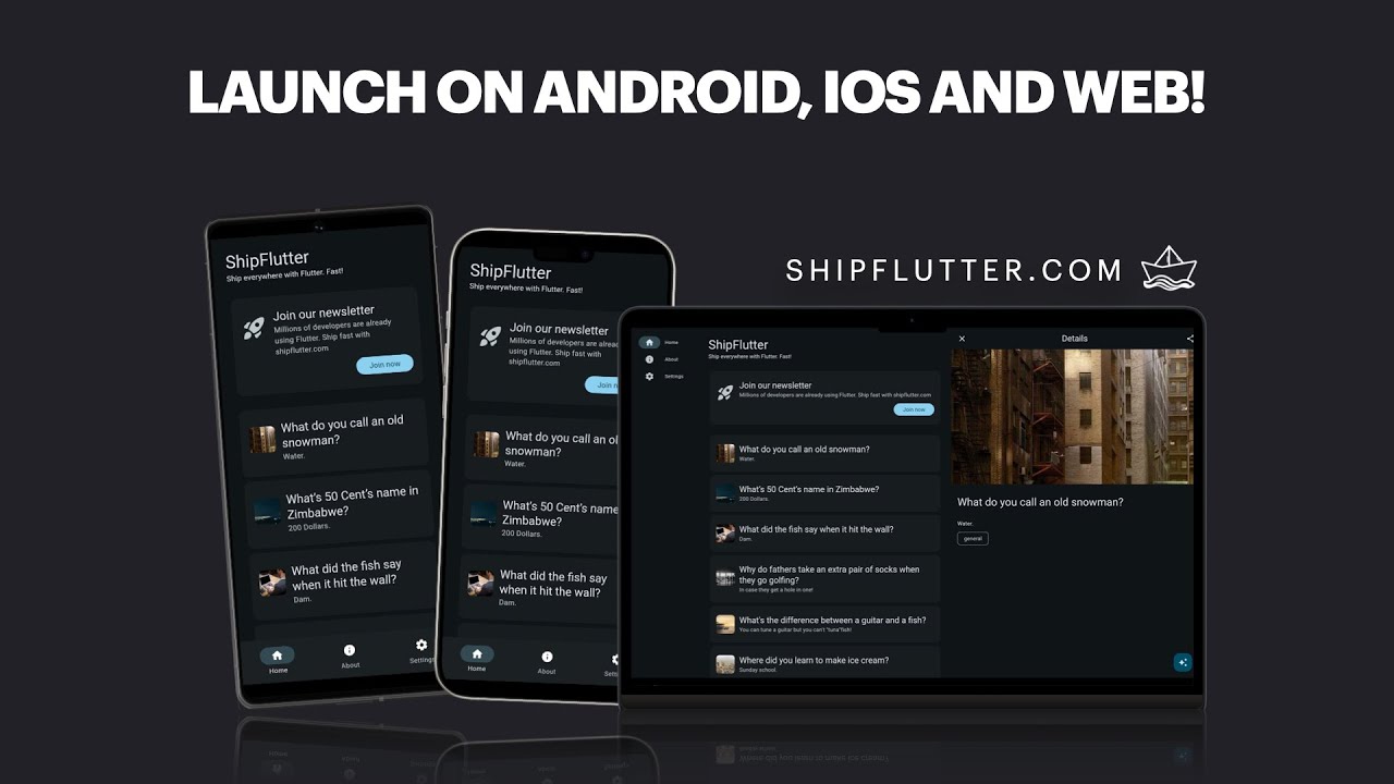 ShipFlutter demo video