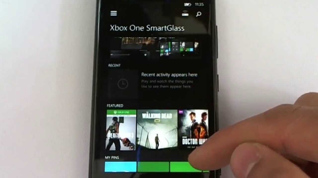 Xbox One Smartglass Walkthrough