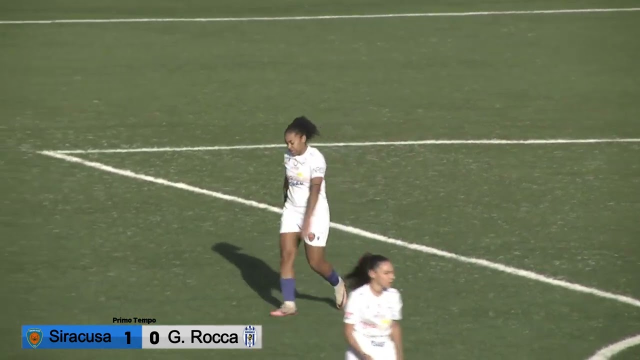 Coppa Italia C Femminile - Siracusa Calcio 1924 vs Giovanile Rocca