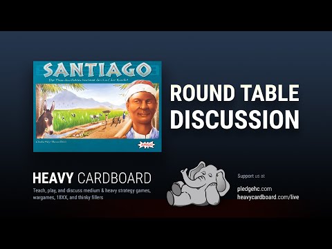 Round Table only - Santiago Round Table discussion by Heavy Cardboard
