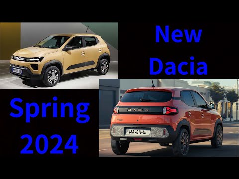 New Dacia Spring E.V. 2024 - Cheapest Electric Car in Europe