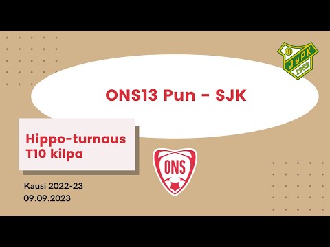 Hippo-turnaus, ONS13 Punainen - SJK Musta