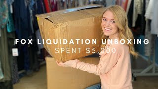Fox Liquidation Liquidation Pallet Unboxing | Shelf Pulls WORTH $32,000