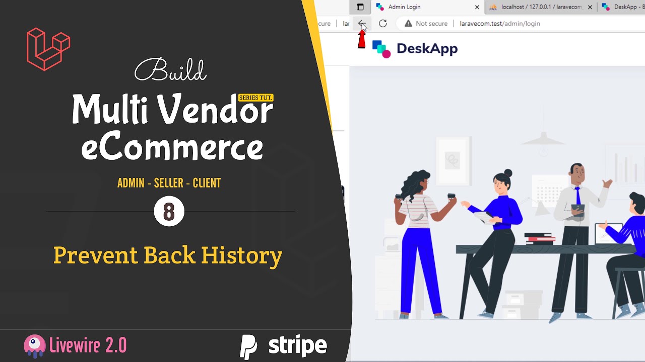 #8. Prevent Browser Back History in Laravel 10