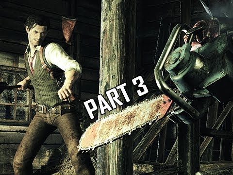 The Evil Within Walkthrough Part 3 - Chainsaw Boss (PC Ultra Let's Play Commentary)
