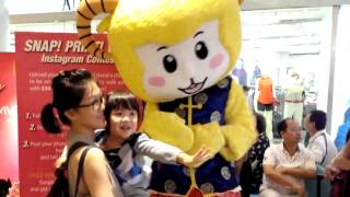 Xi Qi Yang Yang Sheep Mascot at Vivocity Part 2