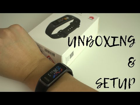 Huawei Band 4 Unboxing & Setup!
