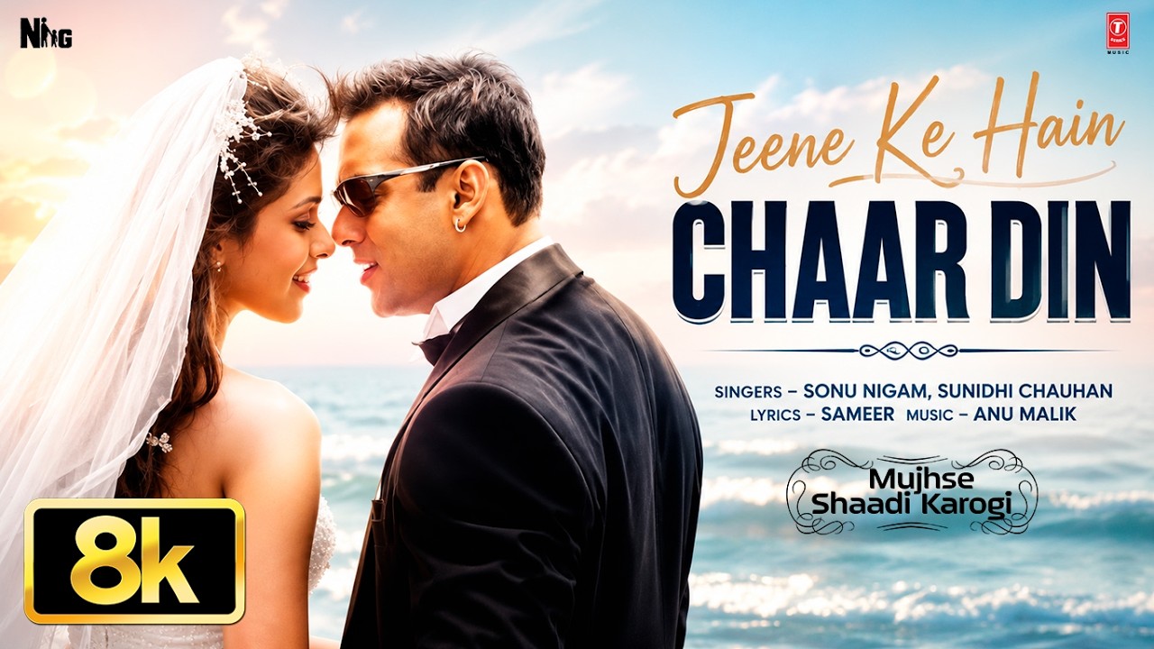 Jeene Ke Hain Chaar Din 8K Video | Salman Khan | Priyanka | Mujhse Shaadi Karogi | Sonu N, Sunidhi C