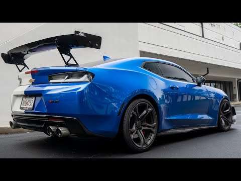 APR-GTC 300 Carbon Wing Install // Camaro SS 1LE