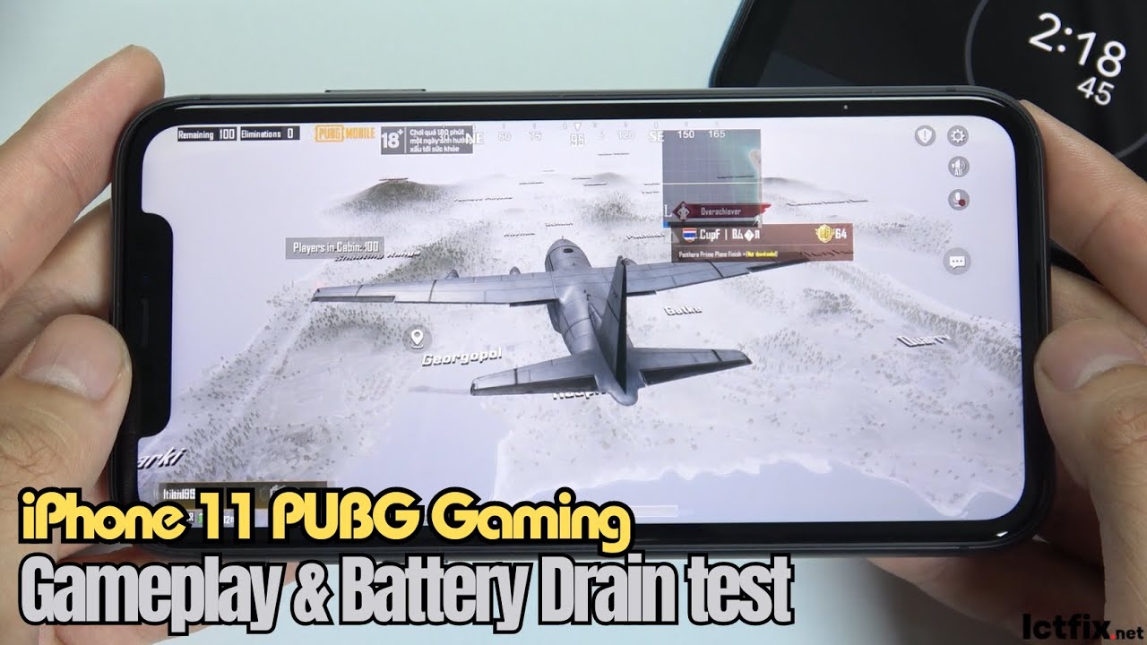 iPhone 11 PUBG Mobile Gaming test