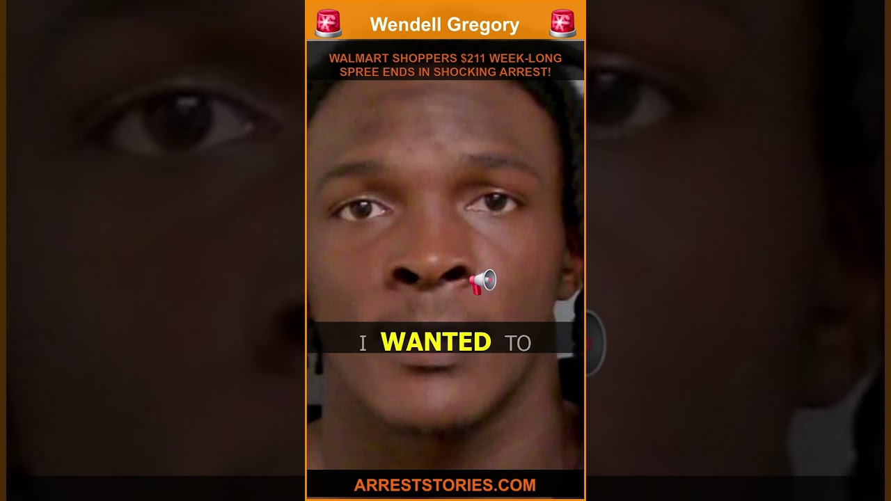 WALMART SHOPPERS $211 WEEK-LONG SPREE ENDS IN SHOCKING ARREST!