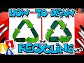 How To Draw The Recycling Symbol