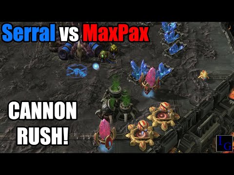 MaxPax's CANNON RUSH vs Serral | StarCraft 2 SC2 Professional Game Pro ZvP Match