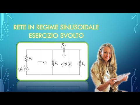 Sinusoidal network exercise performed (exercise 2 - Test of 28 January 2016)