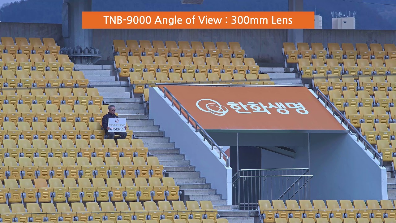 Hanwha Vision Caméra réseau TNB-9000 sans objectif