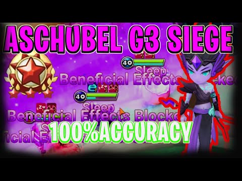 ASCHUBEL G3 SIEGE DEBUT - isengdudegame Summoners War
