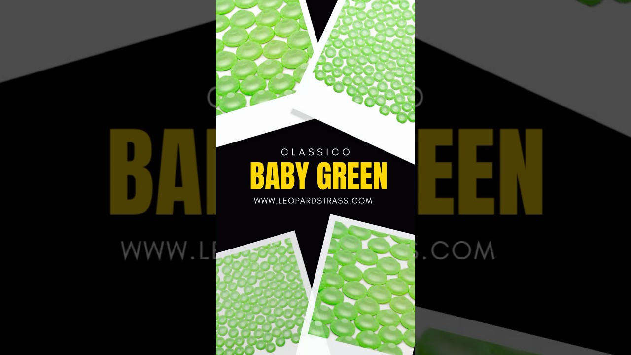 💎BABY GREEN - Classico💎 #rhinestones #dancecostume #leotard