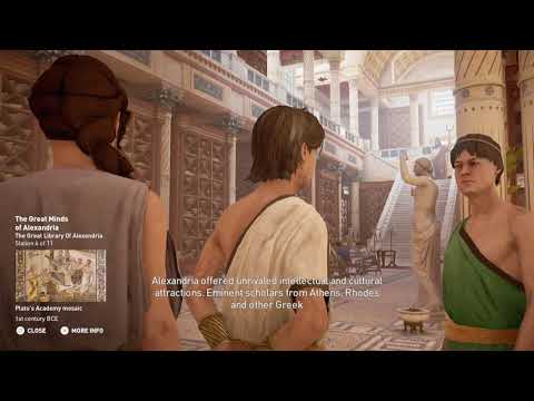 Assassin's Creed: Origins - Discovery Tour - Alexandria - The Great Library of Alexandria