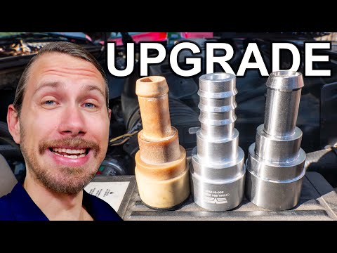 Chevy Truck UPGRADE Heater Hose METAL Fittings? No More Leaks!
