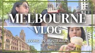 【メルボルン🇦🇺vlog】 メルボルン市街をぶらぶら歩く。オーストラリア ワーホリ、留学後、マーケティングを仕事にしている私の1日。