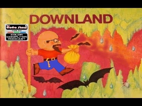 Downland  (1983) - (TRS-80 Color Computer) (Real Hardware) Coco Show Plays
