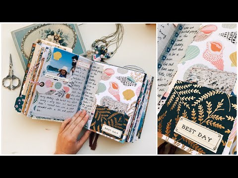 junk journal with me  process video ideas tips