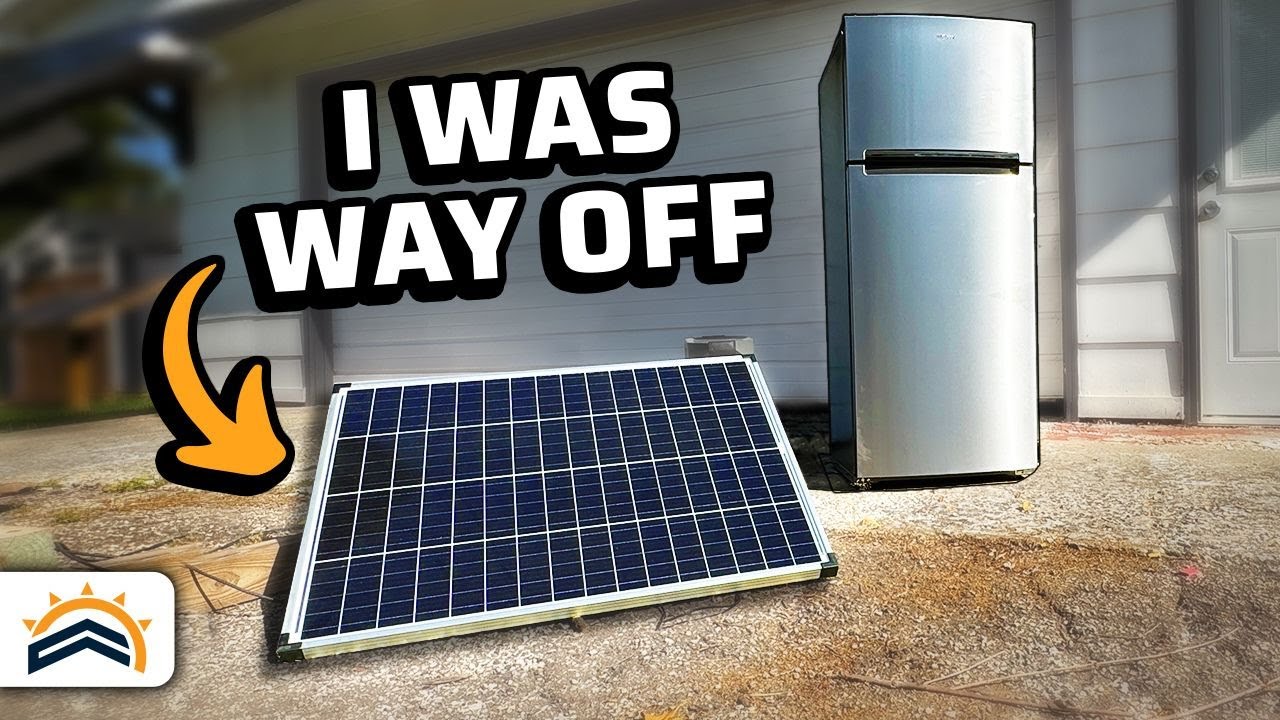 How Many Solar Panels To Power A Fridge