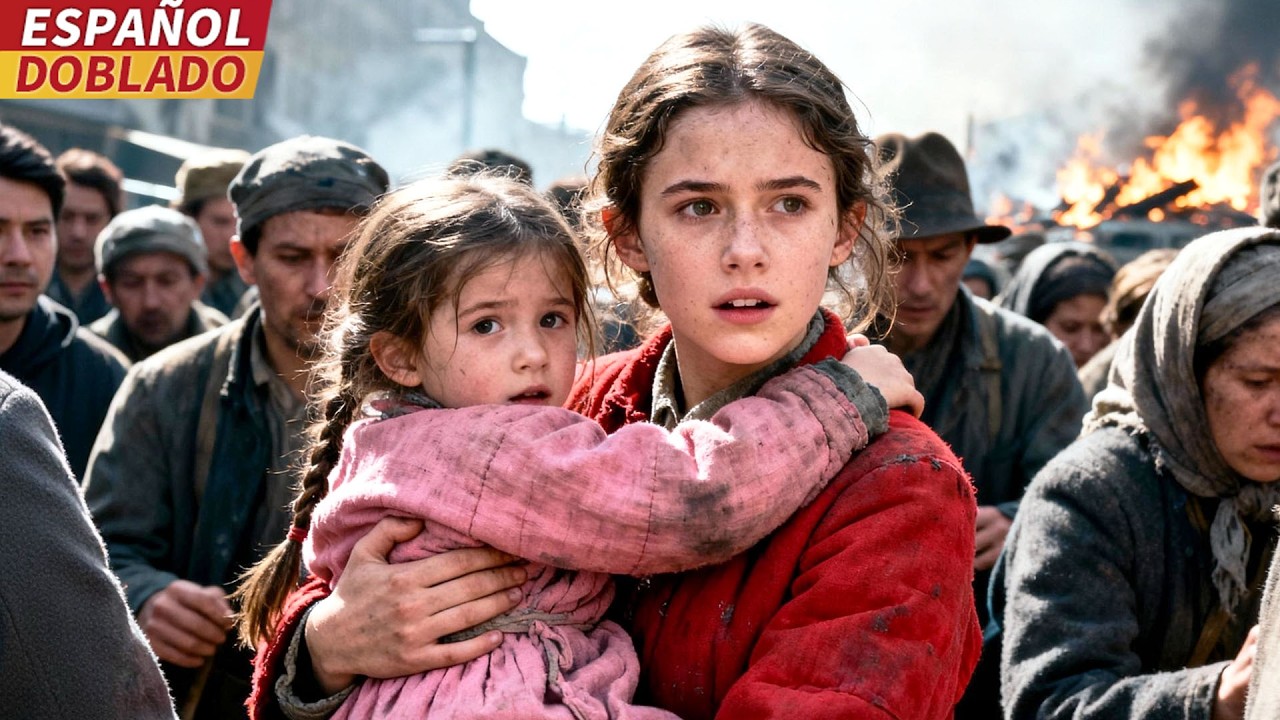 [Doblado Esp] La Joven Viuda fue acogida por un Policía Honesto, junto con tus Hijos pequeños...