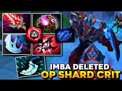 Op Shard Crit Chaos Knight Everyone Strongest Illusion Imba Deleted Enemy In 3 Hit Shots - Dota 2