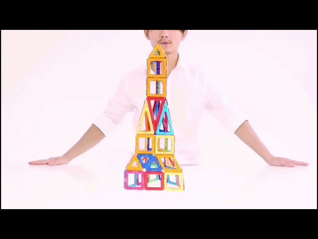 لعبة مكعبات بناء مغناطيسية - 68 قطعة لتنمية الإبدا...