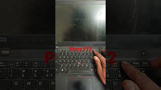 How to open the boot menu in Lenovo ThinkPad T490 laptop #lenovo #T490